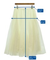 DES PRES（デプレ）ロング・マキシ丈スカート 白 サイズ:-(L位) レディース/2200611798046