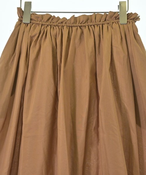 DES PRES（デプレ）ロング・マキシ丈スカート 茶 サイズ:34(XS位) レディース/2200614062083