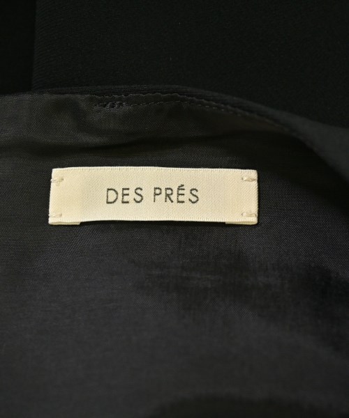 DES PRES（デプレ）ワンピース 黒 サイズ:F レディース/2200614331035