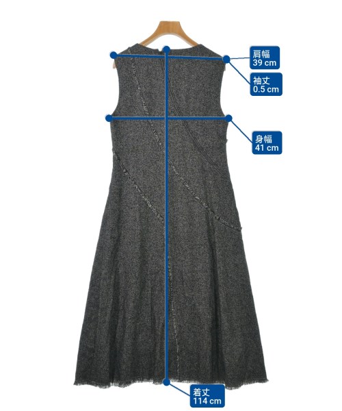 DES PRES（デプレ）ワンピース 黒 サイズ:36(S位) レディース/2200614649031