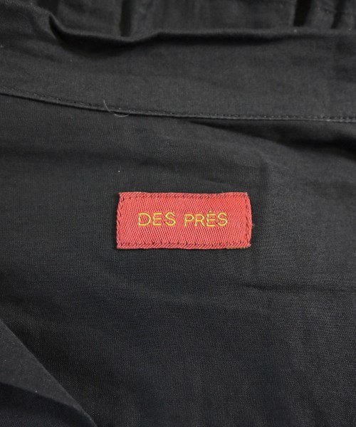 DES PRES（デプレ）シャツワンピース 黒 サイズ:36(S位) レディース/2200620555043