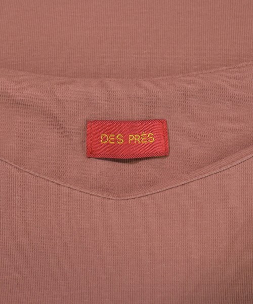 DES PRES（デプレ）Tシャツ・カットソー 茶 サイズ:S レディース/2200617321040