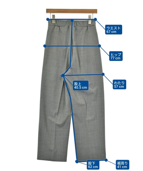 DES PRES（デプレ）スラックス グレー サイズ:36(S位) レディース/2200668044011