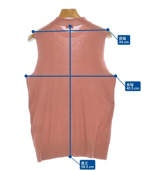 DES PRES（デプレ）ニット・セーター オレンジ サイズ:S レディース/2200669190021