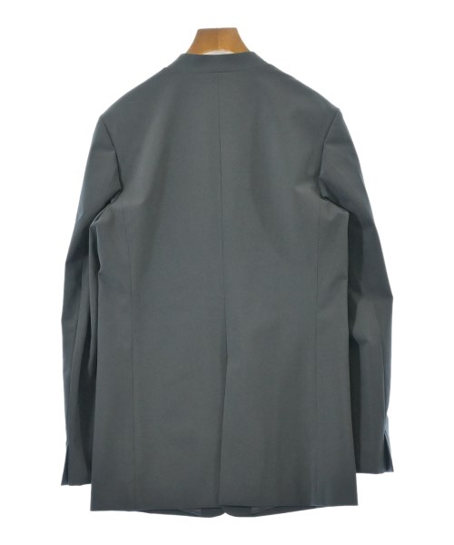 DES PRES（デプレ）ノーカラージャケット グレー サイズ:36(S位) レディース/2200673193018