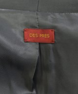 DES PRES（デプレ）ノーカラージャケット グレー サイズ:36(S位) レディース/2200673193018