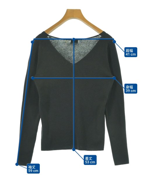 DES PRES（デプレ）ニット・セーター 黒 サイズ:S レディース/2200669594058