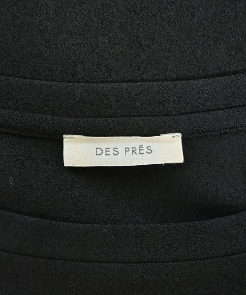 DES PRES（デプレ）ブラウス 黒 サイズ:36(XS位) レディース/2200670864027