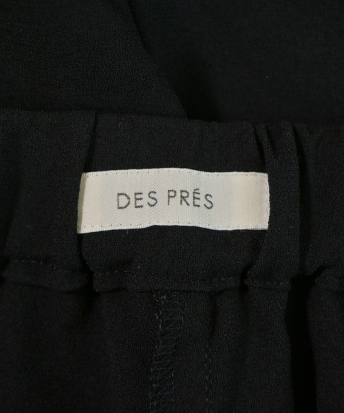 DES PRES（デプレ）スラックス 黒 サイズ:32(XS位) レディース/2200670864034