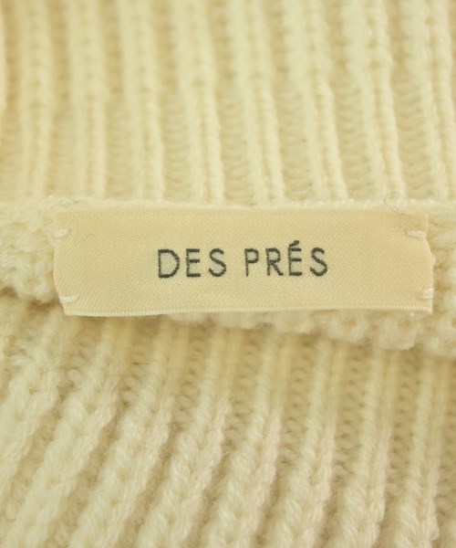 DES PRES（デプレ）ニット・セーター 白 サイズ:F レディース/2200669431018