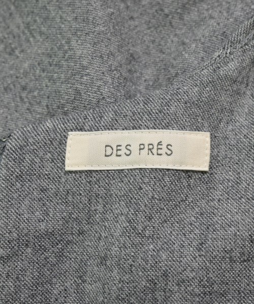 DES PRES（デプレ）オールインワン/サロペット グレー サイズ:F レディース/2200668840101