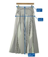 DES PRES（デプレ）ロング・マキシ丈スカート 白 サイズ:36(S位) レディース/2200675127011