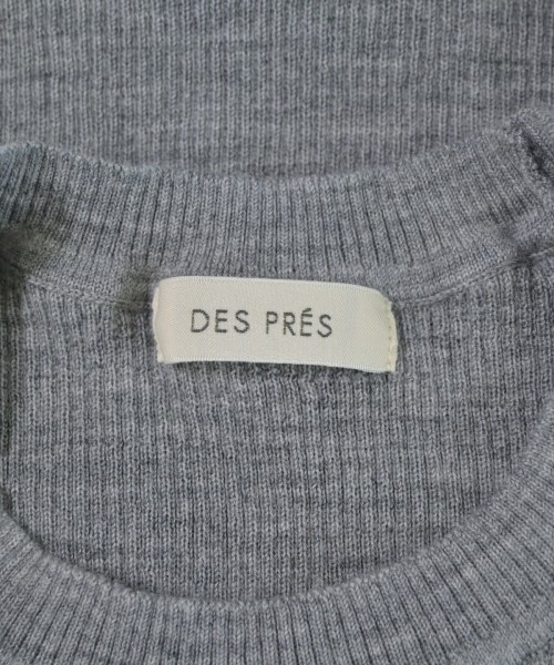 DES PRES（デプレ）ニット・セーター グレー サイズ:F レディース/2200675400039