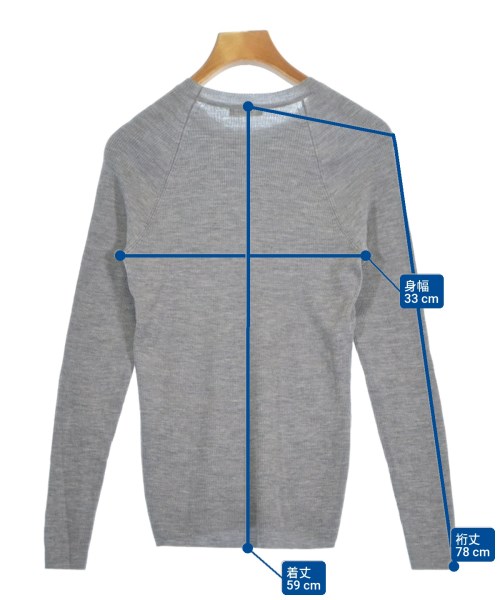 DES PRES（デプレ）ニット・セーター グレー サイズ:F レディース/2200675400039