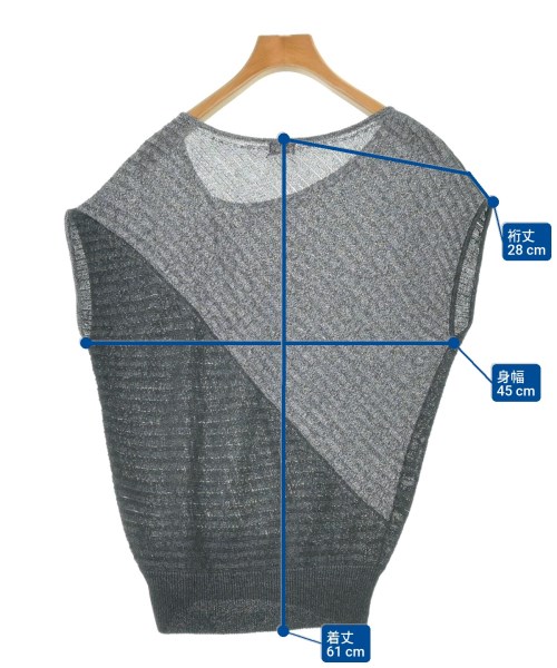 DES PRES（デプレ）ニット・セーター グレー サイズ:S レディース/2200675507240