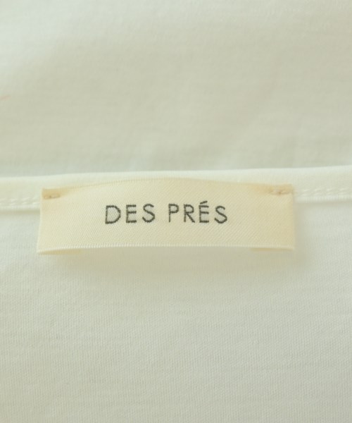 DES PRES（デプレ）Tシャツ・カットソー 白 サイズ:S レディース/2200673399052