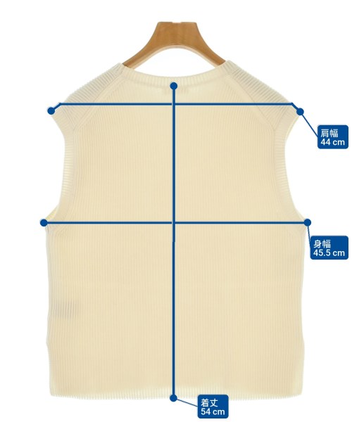DES PRES（デプレ）ベスト 白 サイズ:F レディース/2200676803099