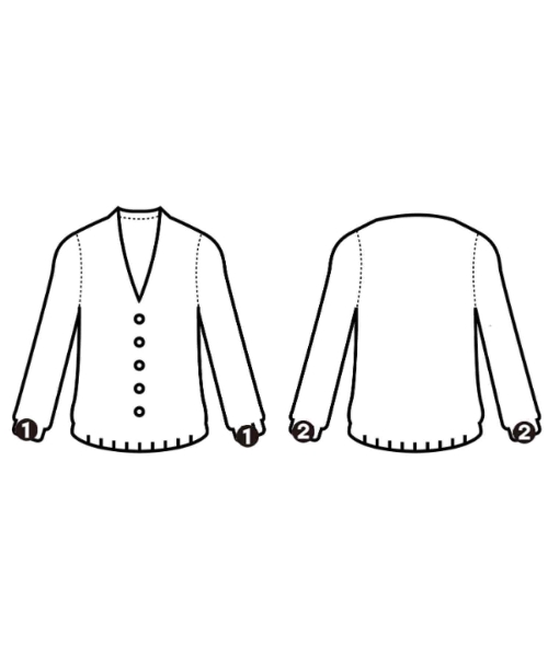 DES PRES（デプレ）カーディガン 黒 サイズ:S レディース/2200676847123