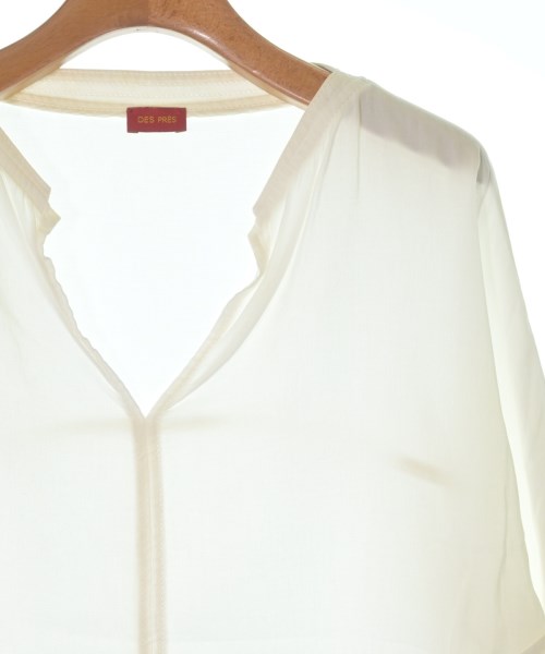 DES PRES（デプレ）カジュアルシャツ 白 サイズ:36(S位) レディース/2200678092040