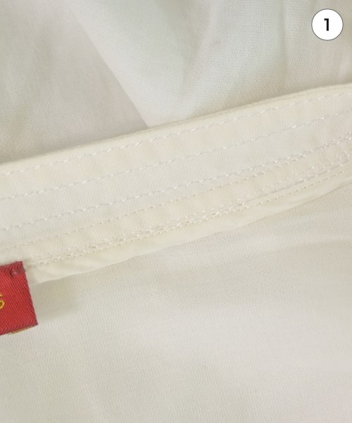 DES PRES（デプレ）カジュアルシャツ 白 サイズ:36(S位) レディース/2200678092040