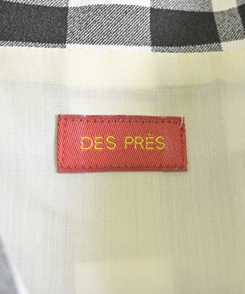 DES PRES（デプレ）カジュアルシャツ 黒 サイズ:36(S位) レディース/2200673876034