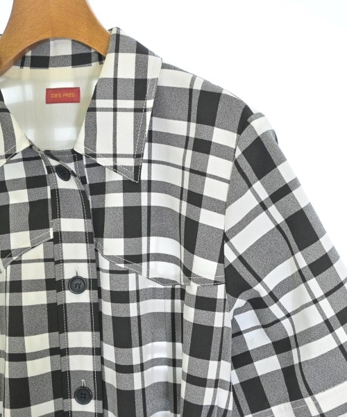 DES PRES（デプレ）カジュアルシャツ 黒 サイズ:36(S位) レディース/2200673876034