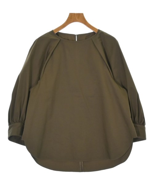 DES PRES(デプレ)ブラウス 茶 サイズ:36(XS位)/2200676666113