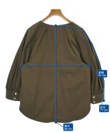 DES PRES（デプレ）ブラウス 茶 サイズ:36(XS位) レディース/2200676666113