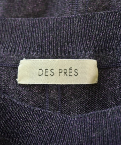 DES PRES（デプレ）ワンピース 紫 サイズ:F レディース/2200680764027