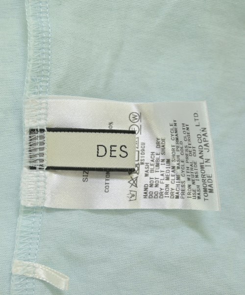 DES PRES（デプレ）Tシャツ・カットソー 青 サイズ:S レディース/2200689834080