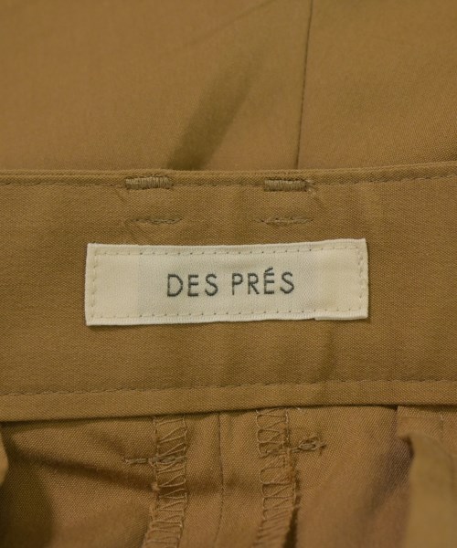 DES PRES（デプレ）スラックス 茶 サイズ:36(M位) レディース/2200688660109