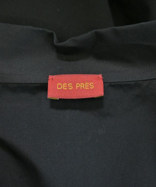 DES PRES（デプレ）カジュアルシャツ 黒 サイズ:36(S位) レディース/2200687579020