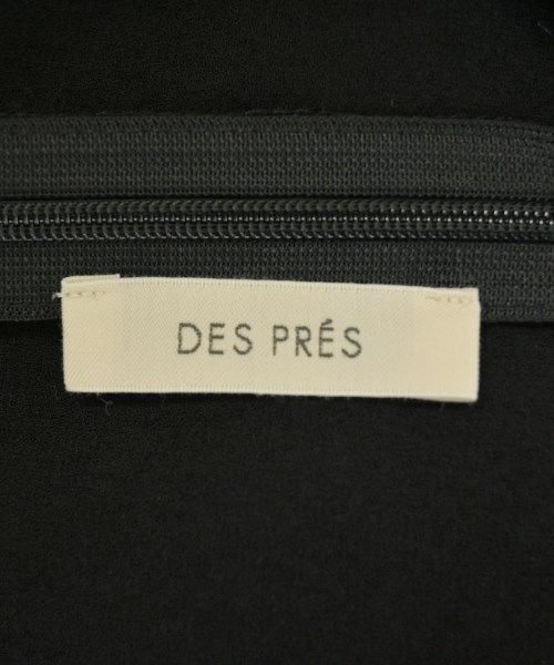 DES PRES（デプレ）オールインワン/サロペット 黒 サイズ:F レディース/2200690270112