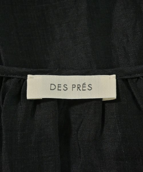 DES PRES（デプレ）ブラウス 黒 サイズ:36(S位) レディース/2200694402090