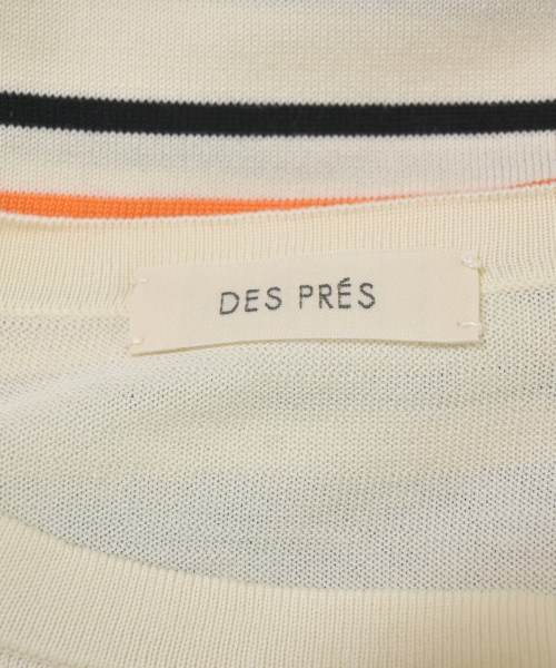 DES PRES（デプレ）ニット・セーター 白 サイズ:F レディース/2200698739079