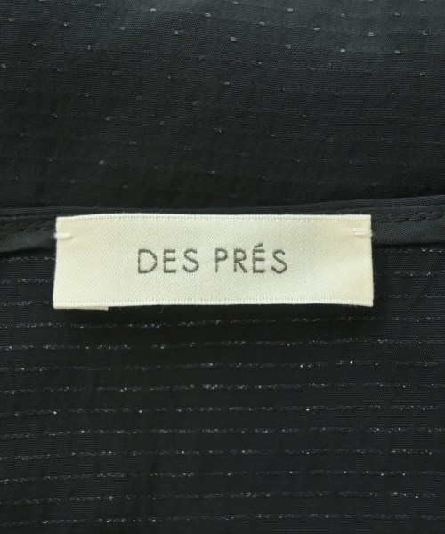 DES PRES（デプレ）ブラウス 黒 サイズ:F レディース/2200694559077