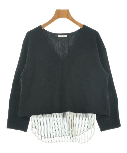 DES PRES(デプレ)ブラウス 紺 サイズ:S/2200656368020