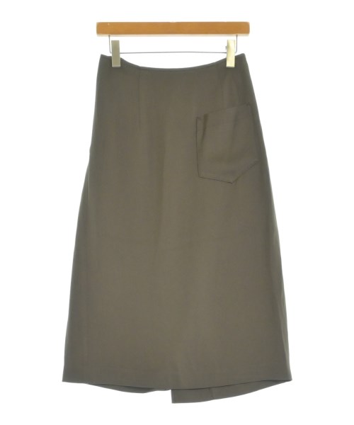 DES PRES（デプレ）ひざ丈スカート カーキ サイズ:36(XS位) レディース/2200655000167