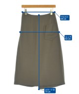 DES PRES（デプレ）ひざ丈スカート カーキ サイズ:36(XS位) レディース/2200655000167