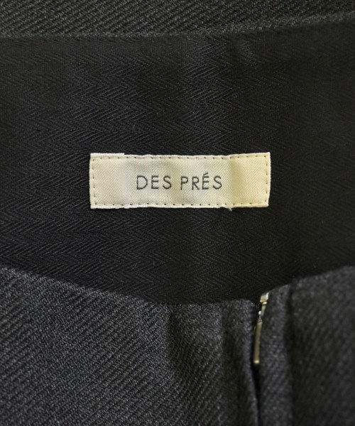 DES PRES（デプレ）ロング・マキシ丈スカート グレー サイズ:34(XS位) レディース/2200658248030