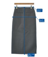 DES PRES（デプレ）ロング・マキシ丈スカート グレー サイズ:34(XS位) レディース/2200658248030