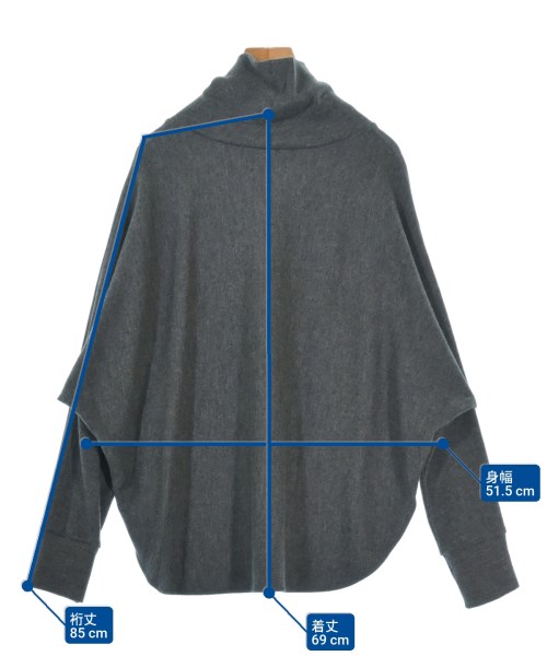 DES PRES（デプレ）ニット・セーター グレー サイズ:F レディース/2200657675295