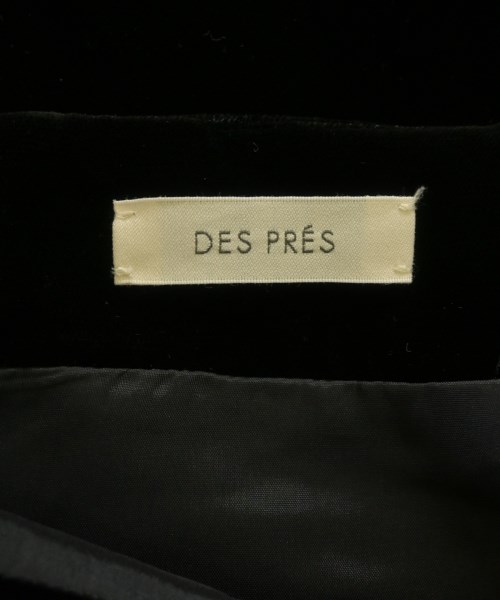 DES PRES（デプレ）ロング・マキシ丈スカート 黒 サイズ:34(XS位) レディース/2200661207031