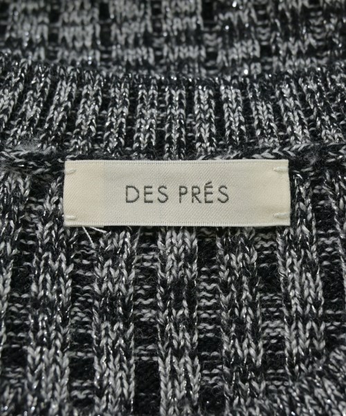 DES PRES（デプレ）ニット・セーター 黒 サイズ:F レディース/2200660985046