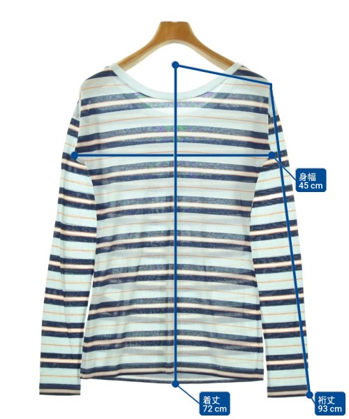 DES PRES（デプレ）Tシャツ・カットソー 青 サイズ:F レディース/2200711274099