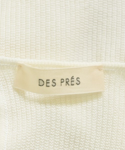 DES PRES（デプレ）ニット・セーター 白 サイズ:F レディース/2200709860044