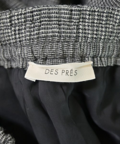 DES PRES（デプレ）スウェットパンツ グレー サイズ:34(XS位) レディース/2200713895018