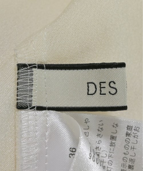 DES PRES（デプレ）ブラウス 白 サイズ:36(S位) レディース/2200709738190