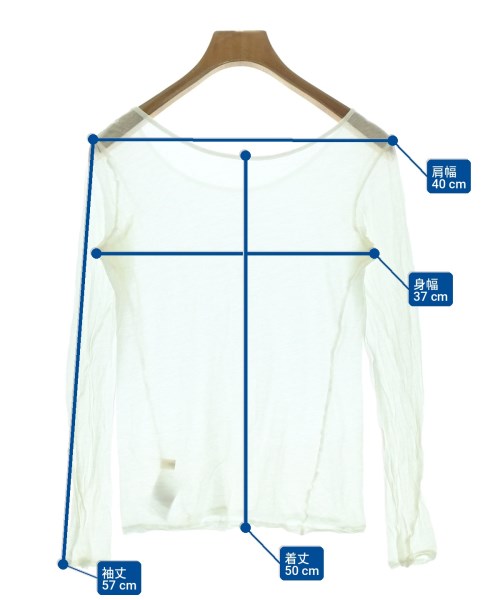 DES PRES（デプレ）Tシャツ・カットソー 白 サイズ:F レディース/2200710462114