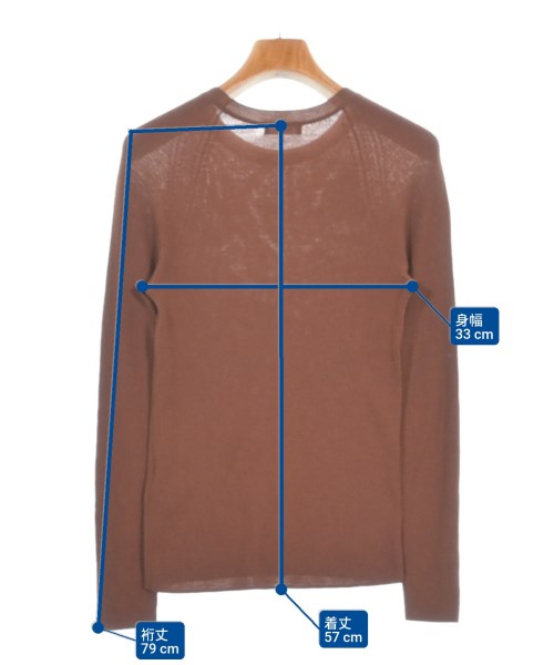 DES PRES（デプレ）ニット・セーター 茶 サイズ:F レディース/2200634616082